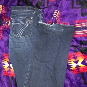 7 for all man kind dojo flares